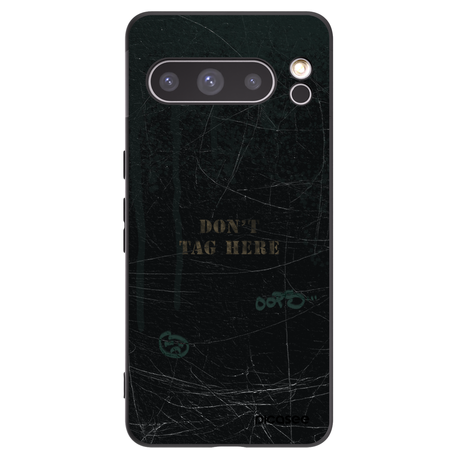 Picasee husă neagră din silicon pentru Google Pixel 8 Pro - DON´T TAG