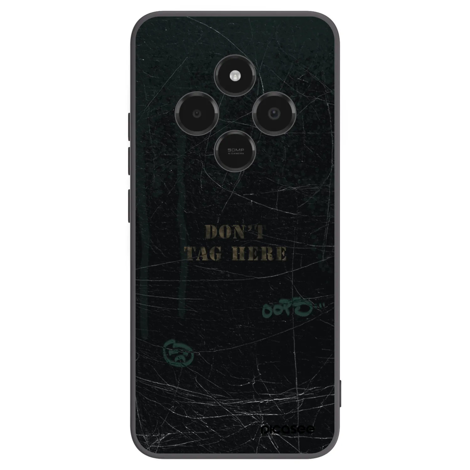 Picasee husă neagră din silicon pentru Xiaomi Poco C75 - DON´T TAG