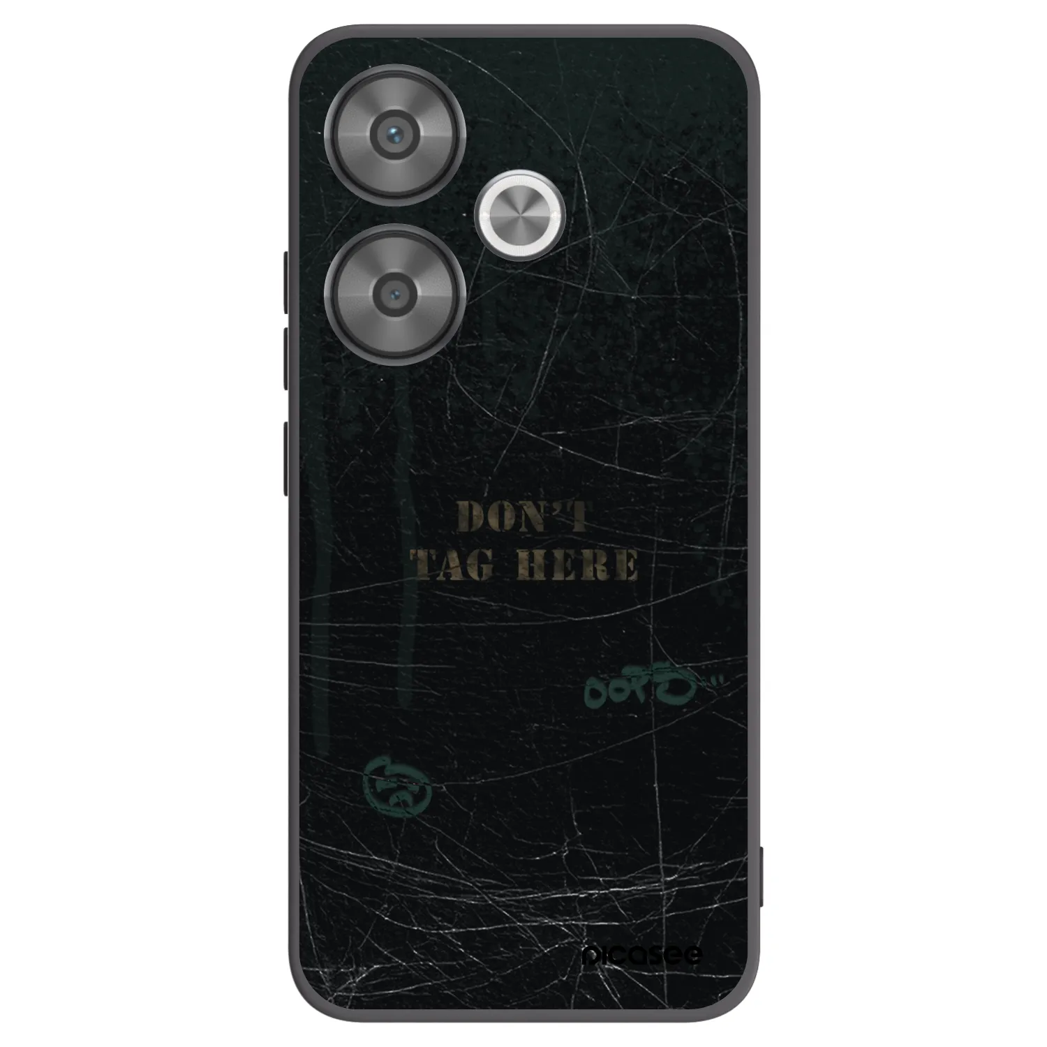 Picasee husă neagră din silicon pentru Xiaomi Poco F6 - DON´T TAG
