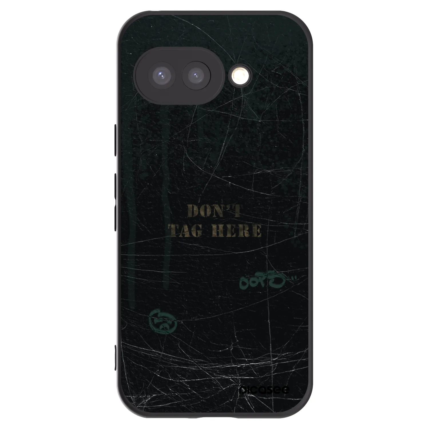 Picasee husă neagră din silicon pentru Google Pixel 9a - DON´T TAG