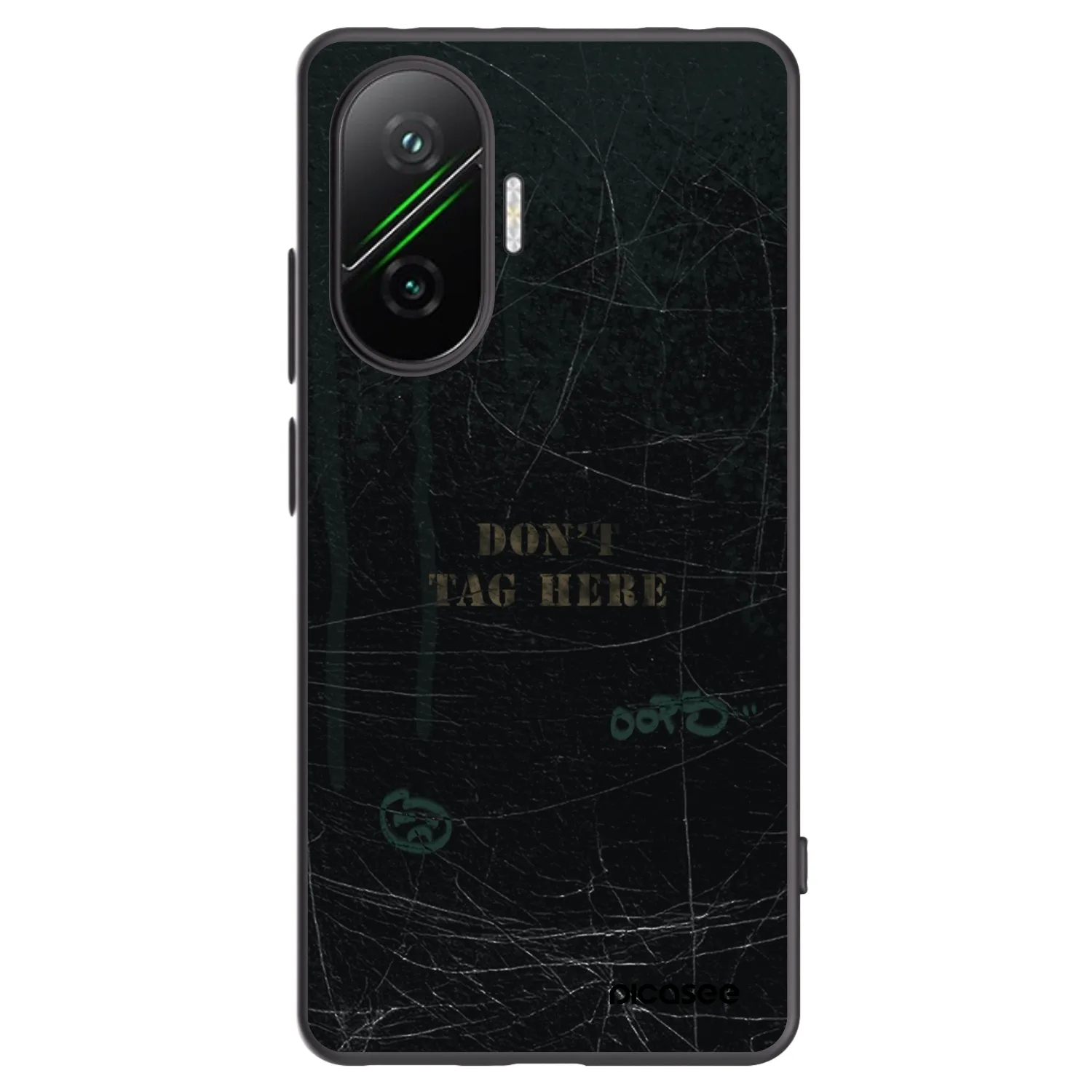 Picasee husă neagră din silicon pentru Xiaomi Poco F7 5G - DON´T TAG