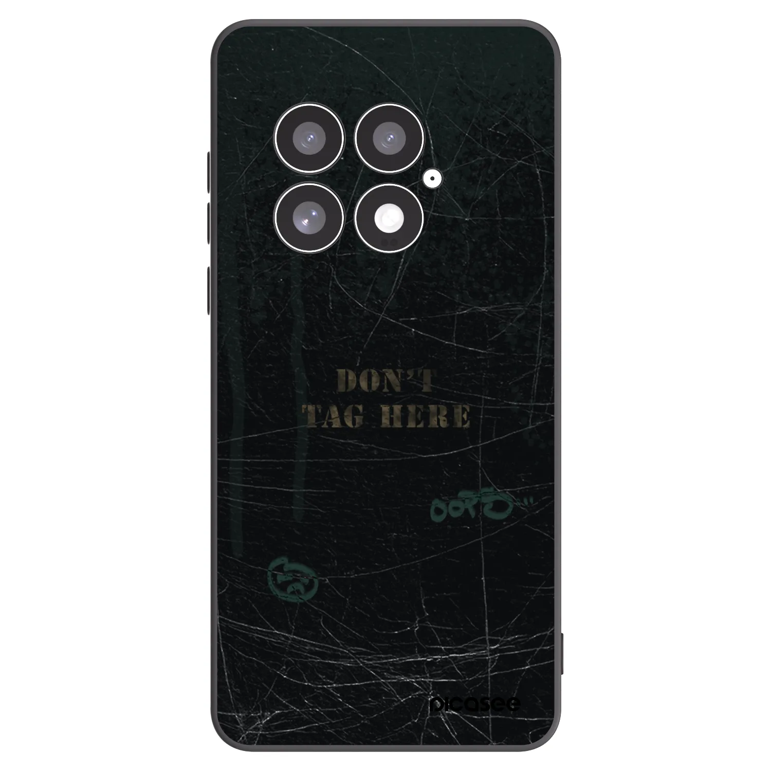 Picasee husă neagră din silicon pentru OnePlus 13 5G - DON´T TAG