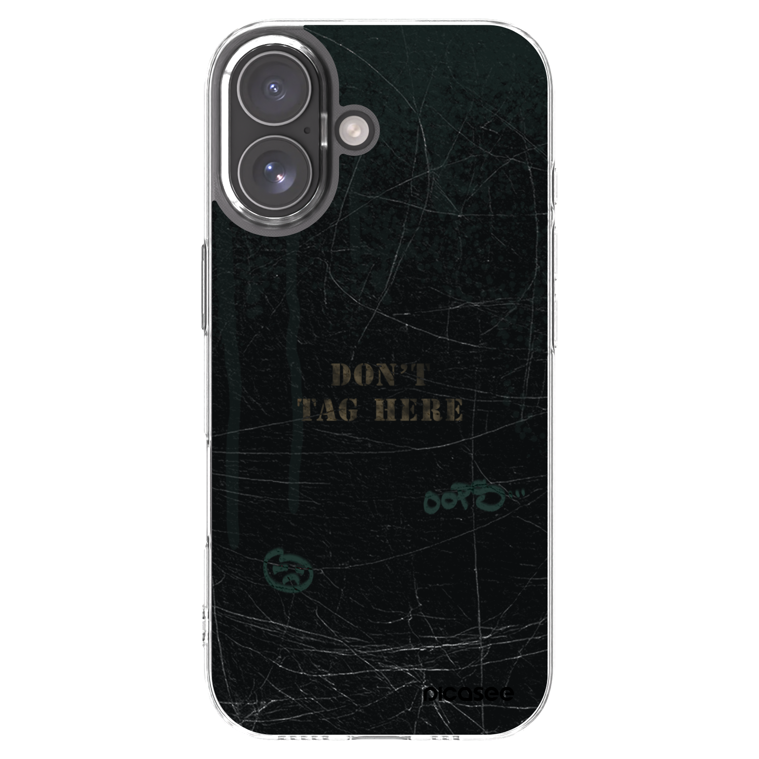 Picasee husă transparentă din silicon pentru Apple iPhone 17 - DON´T TAG