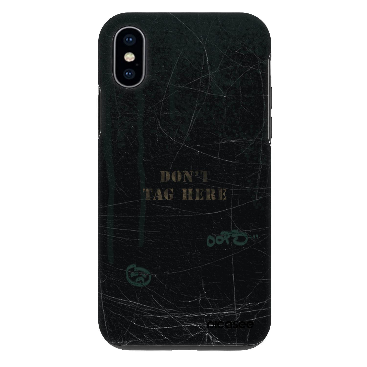Picasee Fashion Case pentru Apple iPhone X/XS - DON´T TAG