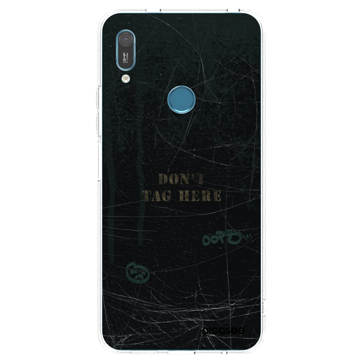Picasee husă transparentă din silicon pentru Huawei Y6 2019 - DON´T TAG