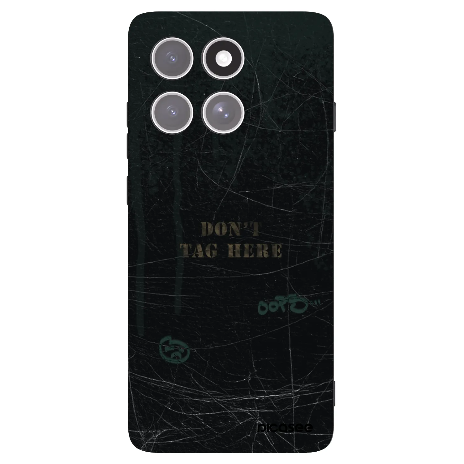 Picasee husă neagră din silicon pentru Motorola Edge 60 Pro - DON´T TAG