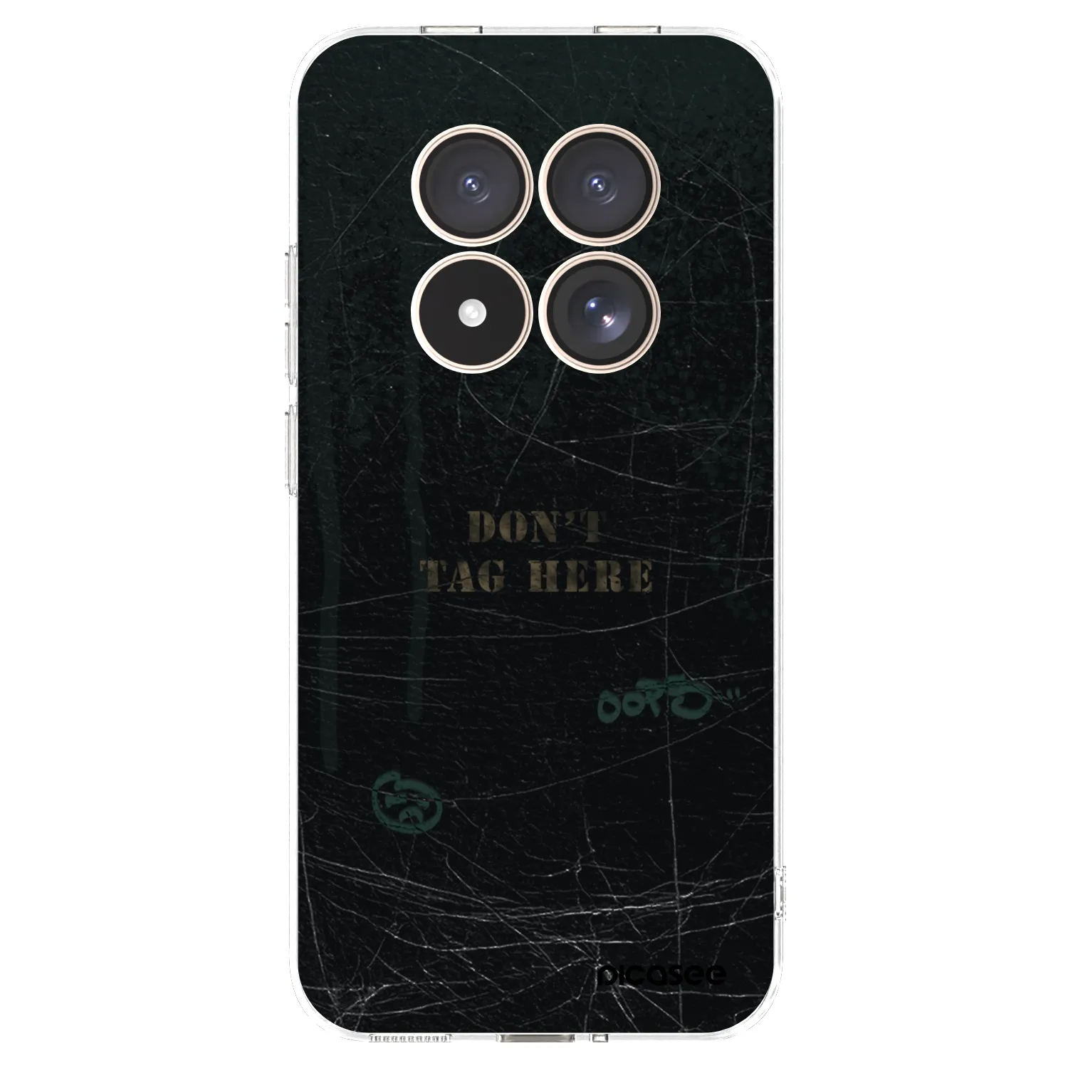 Picasee husă transparentă din silicon pentru Xiaomi Redmi Note 15 Pro 4G - DON´T TAG