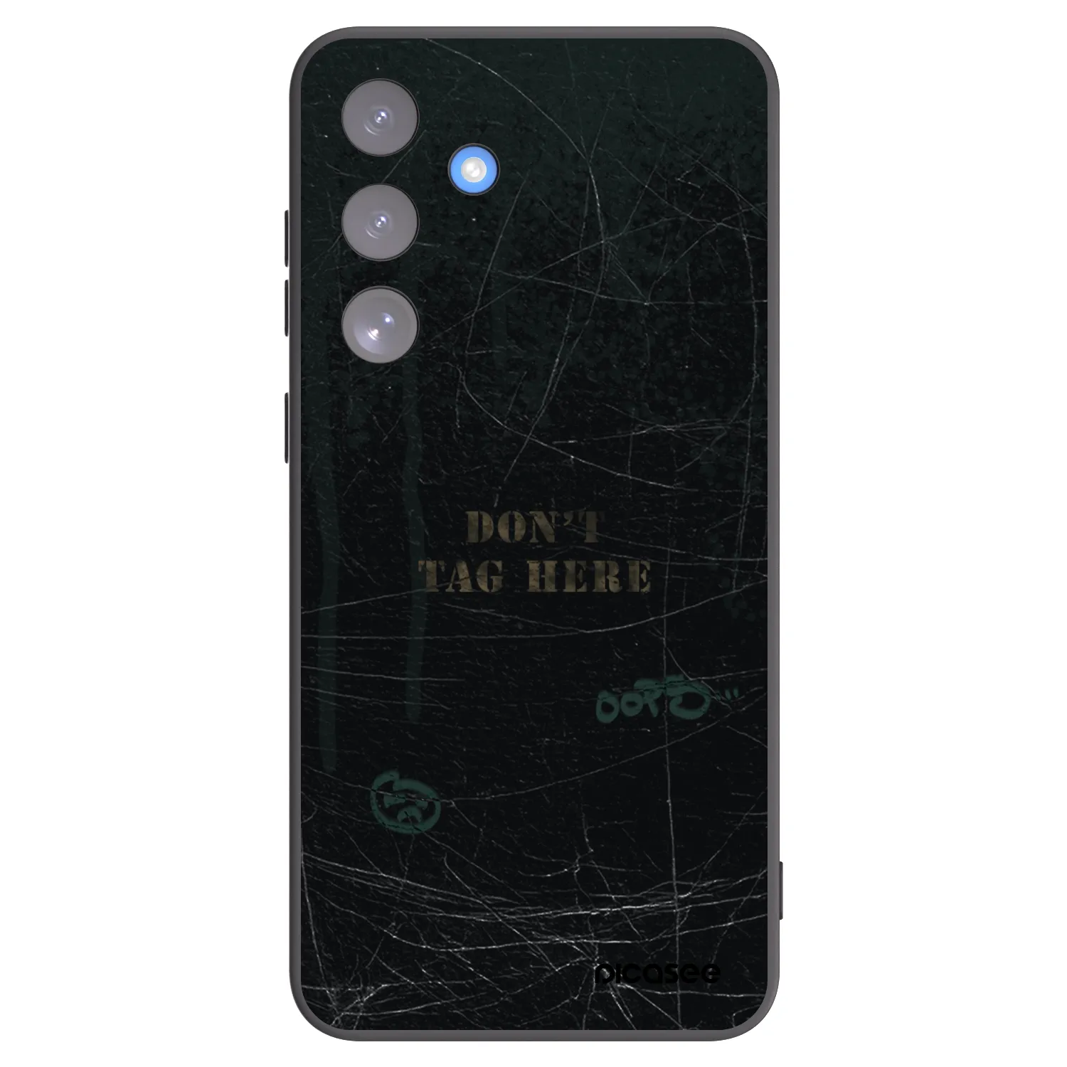 Picasee husă neagră din silicon pentru Samsung Galaxy S25 FE 5G - DON´T TAG