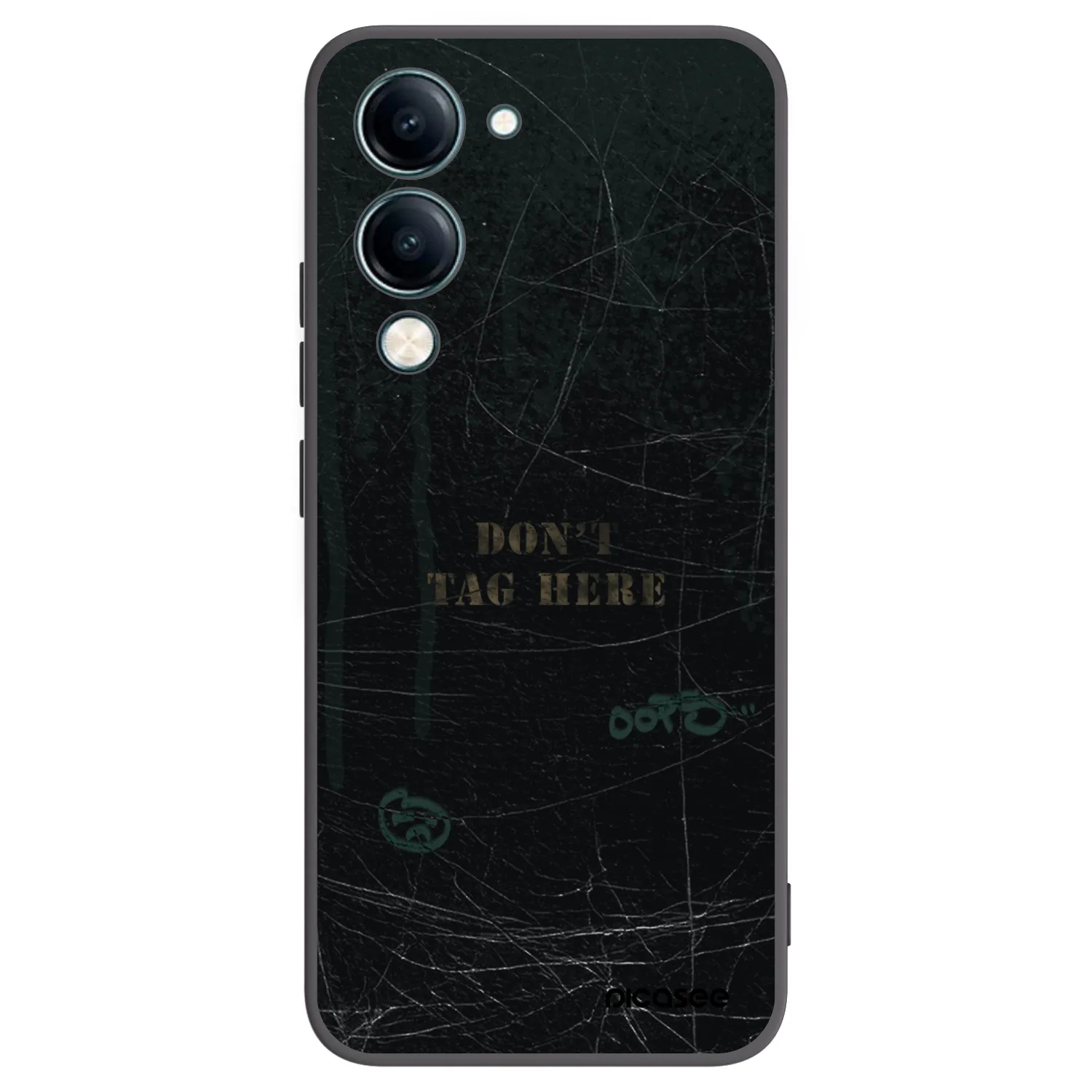 Picasee husă neagră din silicon pentru Vivo Y29s 5G - DON´T TAG