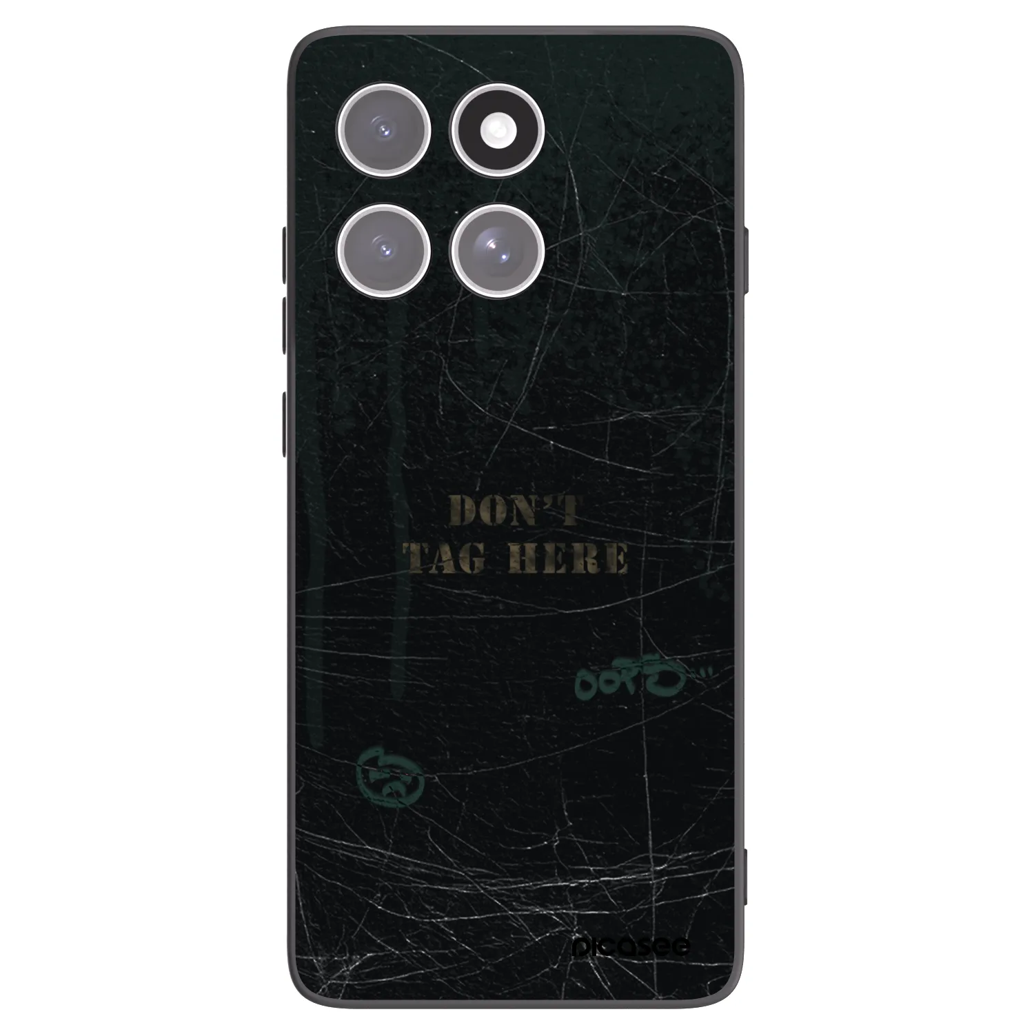 Picasee husă neagră din silicon pentru Motorola Edge 60 Fusion - DON´T TAG