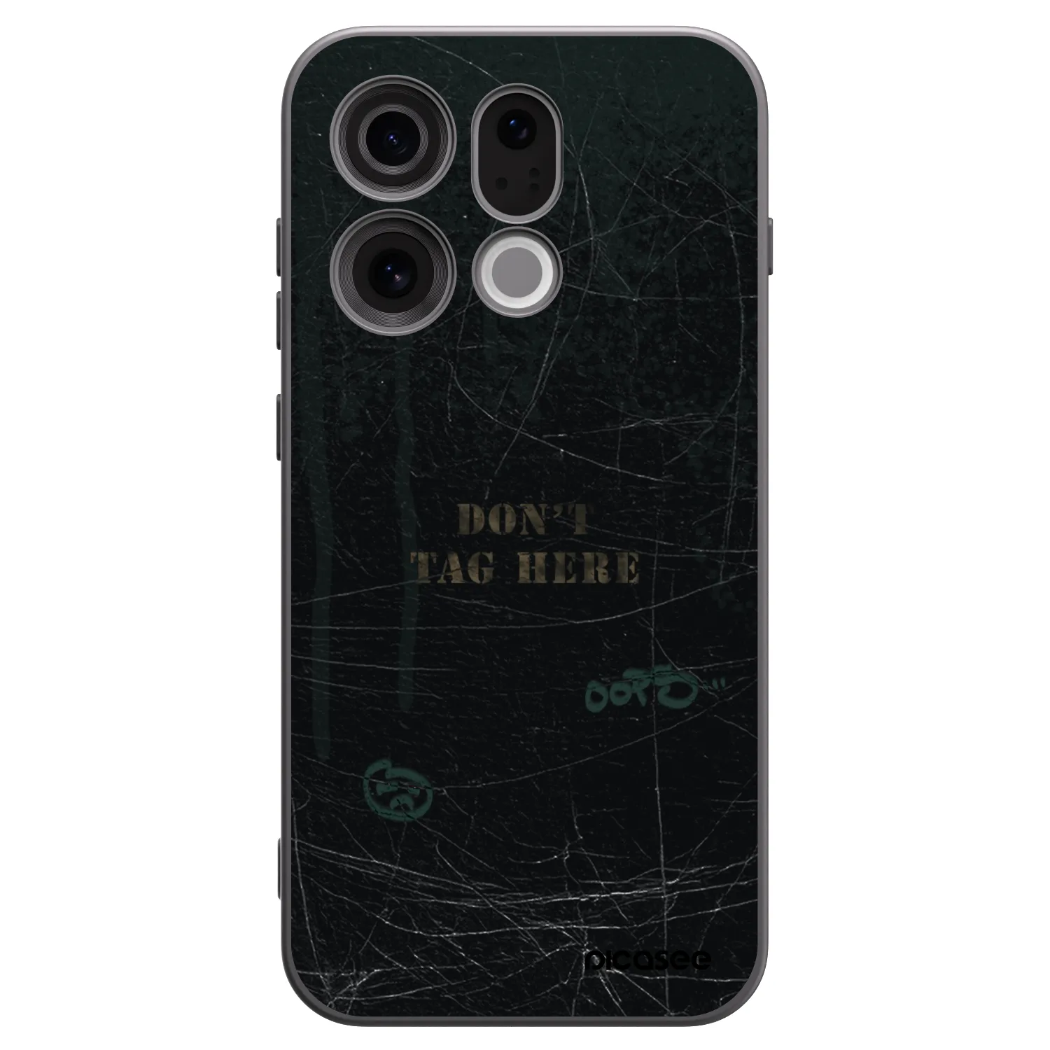 Picasee husă neagră din silicon pentru OPPO Find X9 - DON´T TAG