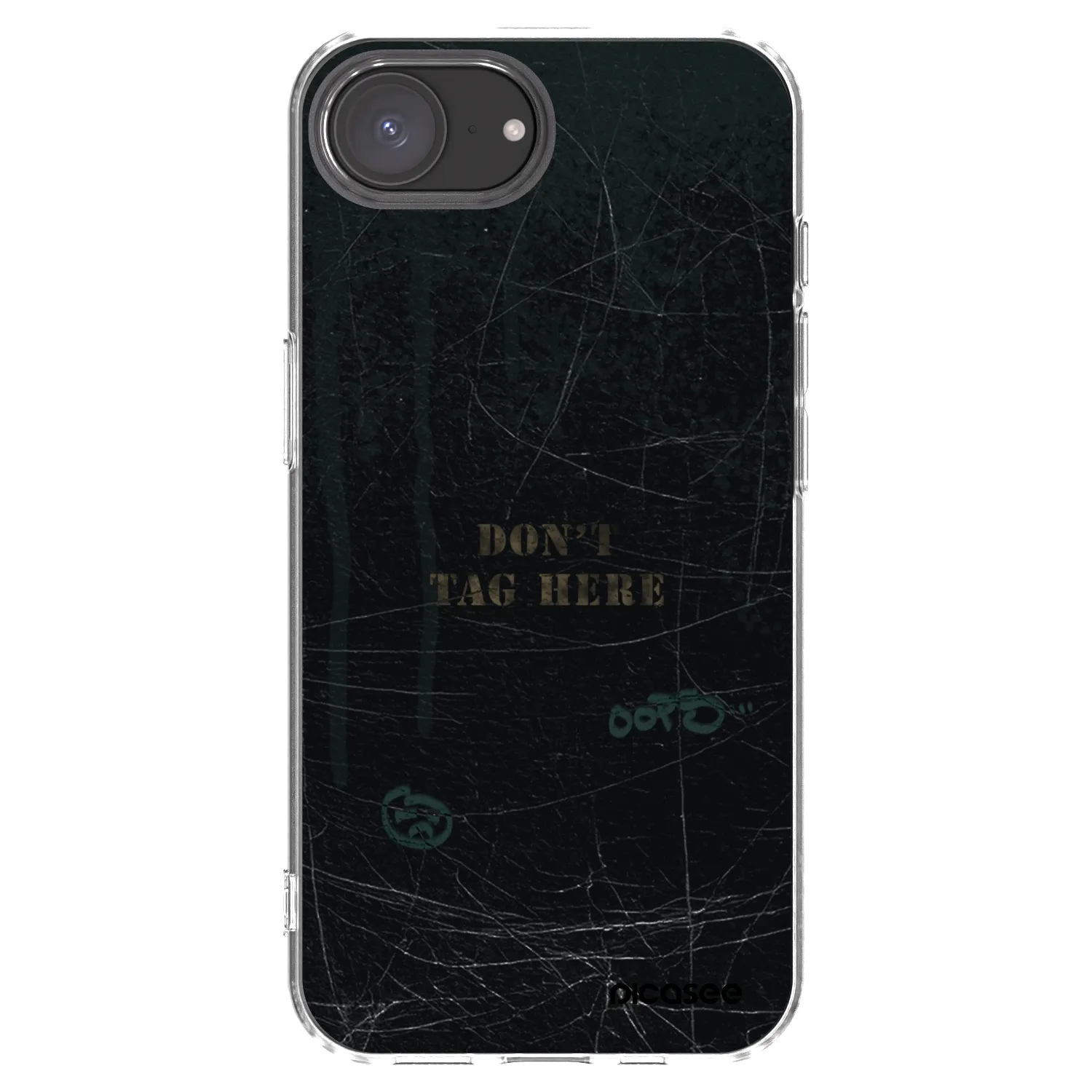 Picasee husă transparentă din silicon pentru Apple iPhone 17e - DON´T TAG