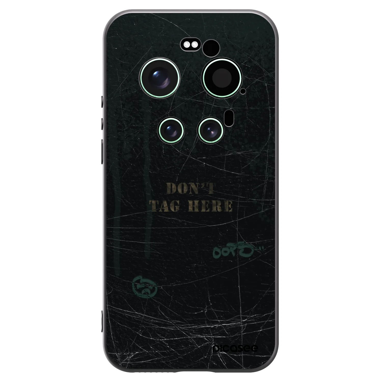 Picasee husă neagră din silicon pentru Xiaomi 17 Ultra - DON´T TAG