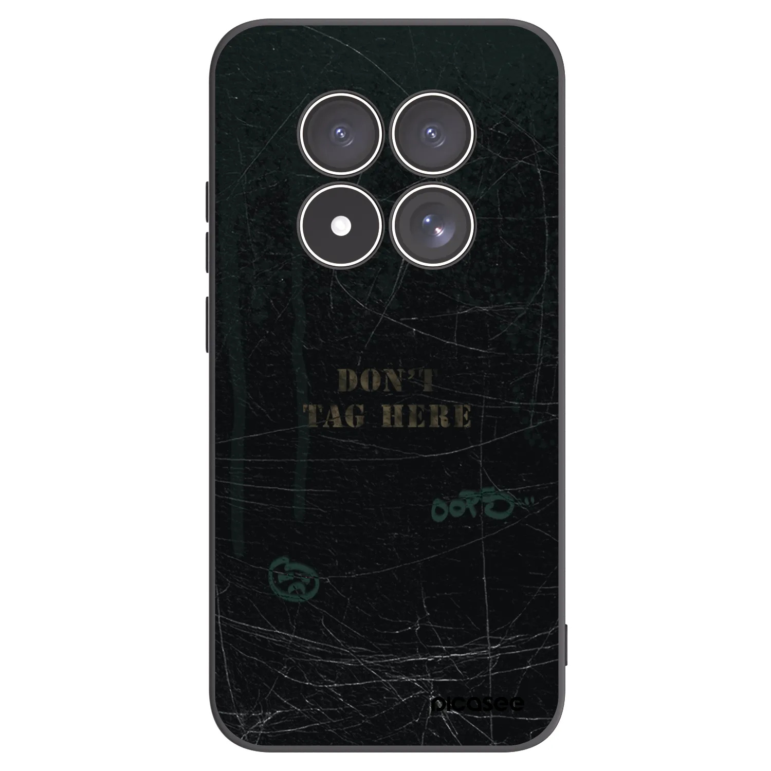 Picasee husă neagră din silicon pentru Xiaomi Redmi Note 15 Pro 5G - DON´T TAG