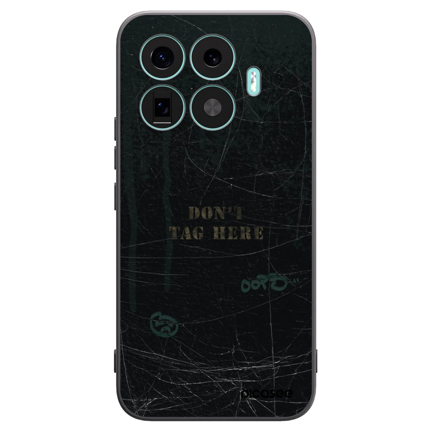 Picasee husă neagră din silicon pentru Xiaomi 17T Pro - DON´T TAG