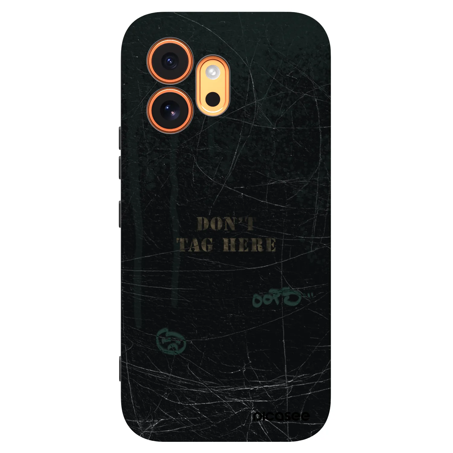 Picasee husă neagră din silicon pentru Honor 600 - DON´T TAG