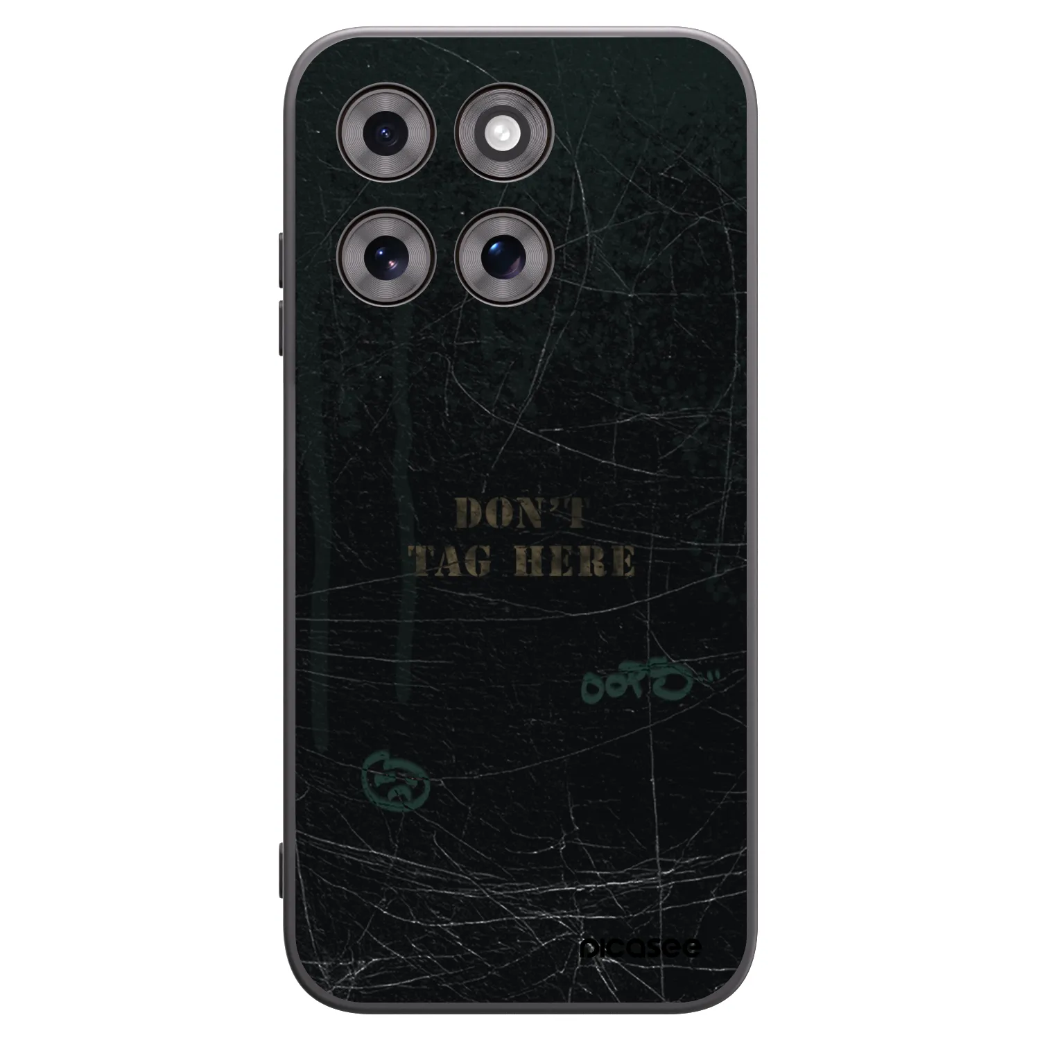 Picasee husă neagră din silicon pentru Motorola Moto G77 - DON´T TAG