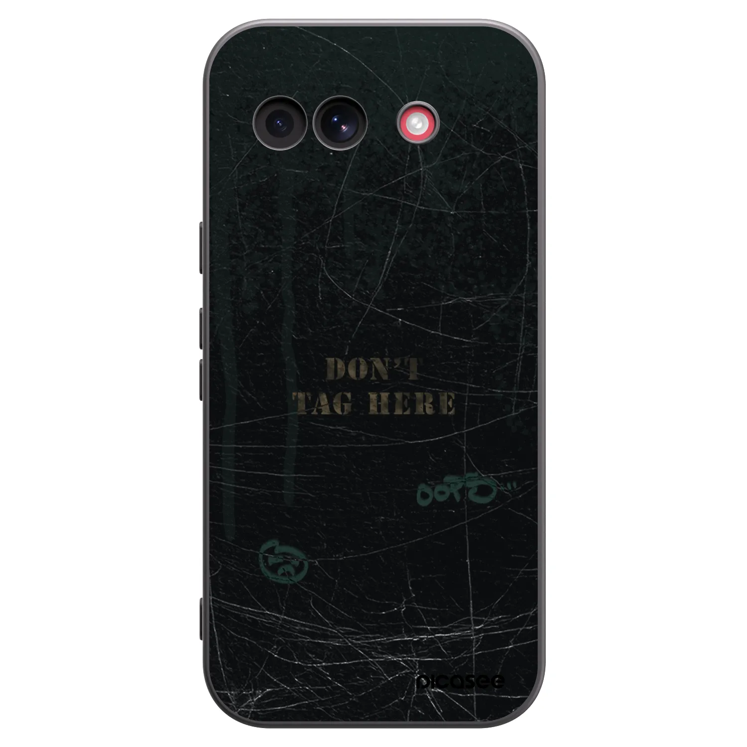 Picasee husă neagră din silicon pentru Google Pixel 10a - DON´T TAG