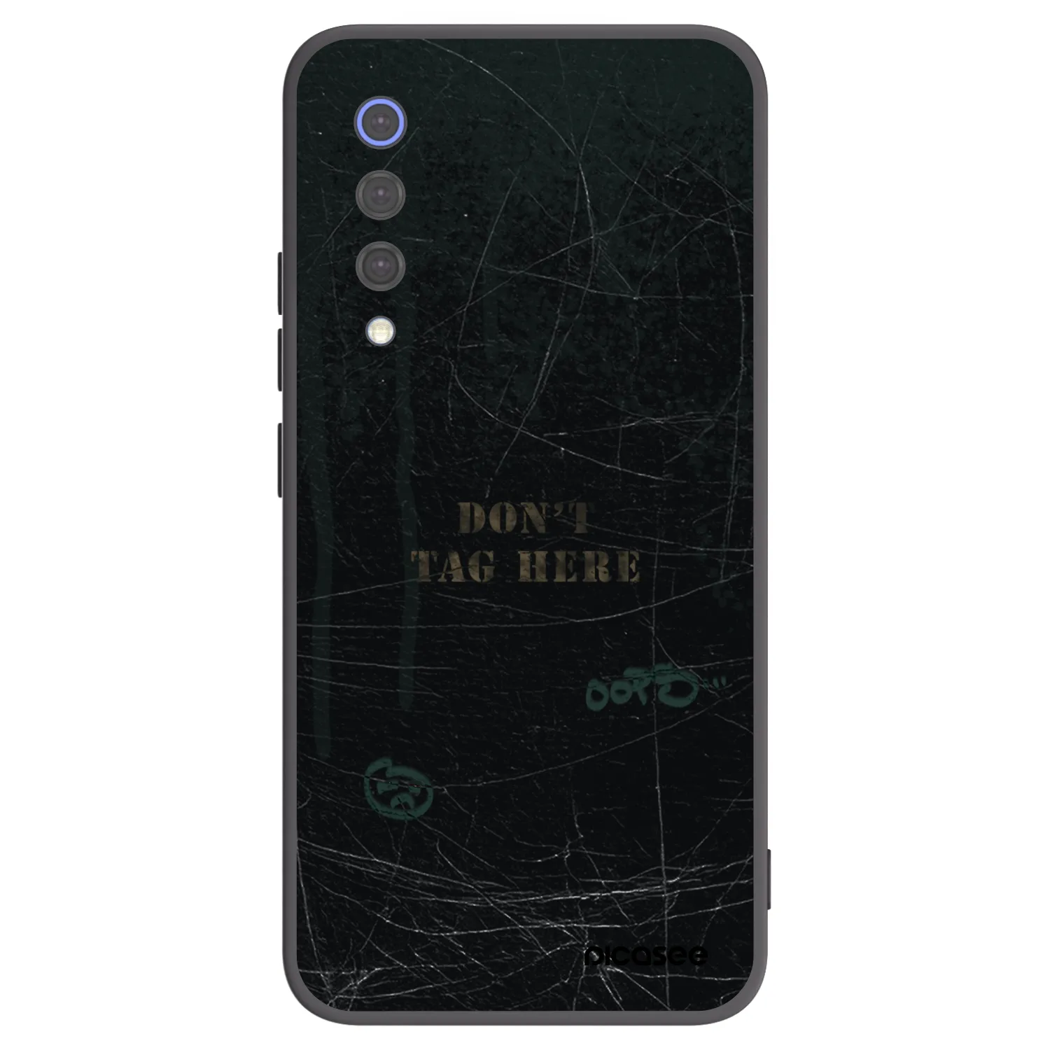 Picasee husă neagră din silicon pentru Xiaomi Mi 9 SE - DON´T TAG