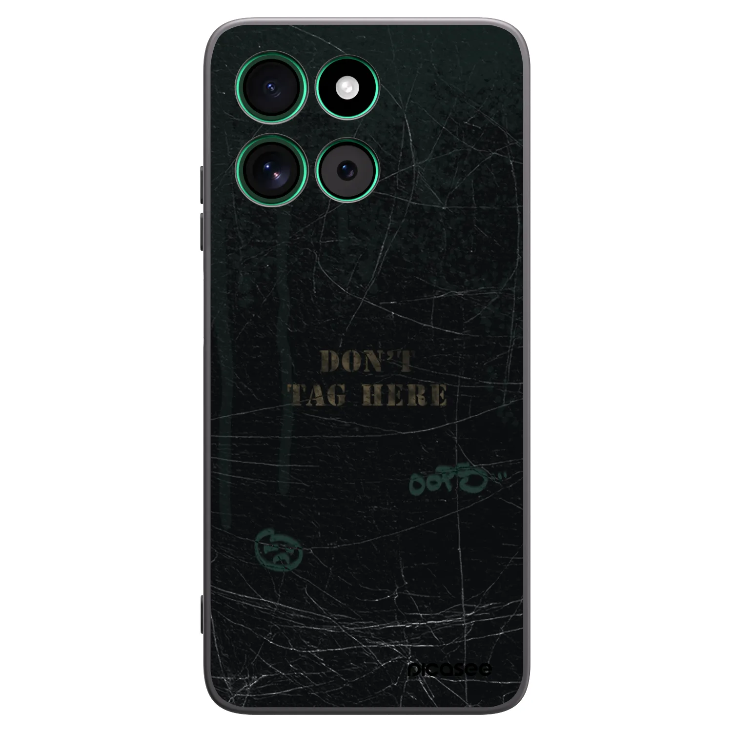 Picasee husă neagră din silicon pentru Motorola Moto G57 Power - DON´T TAG