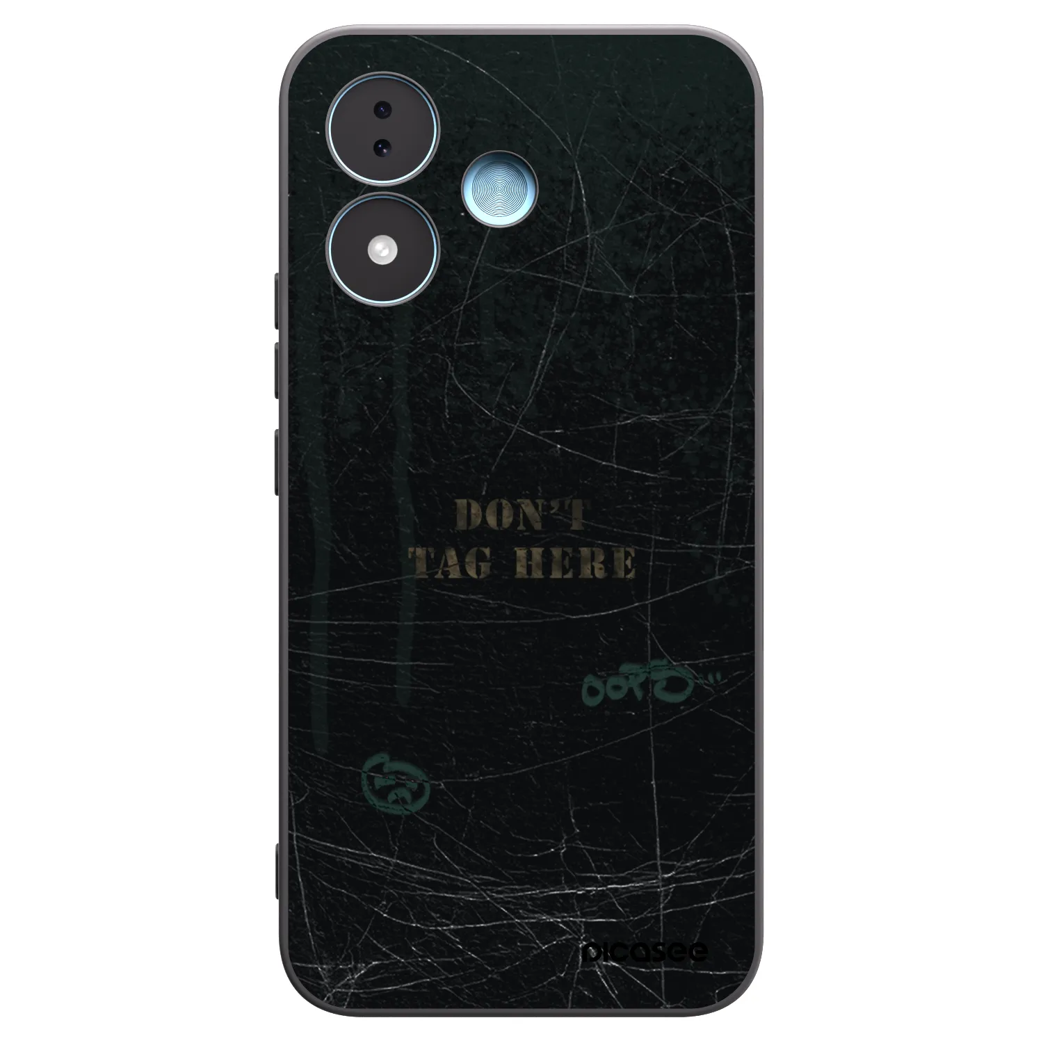 Picasee husă neagră din silicon pentru Xiaomi Redmi Note 17 5G - DON´T TAG