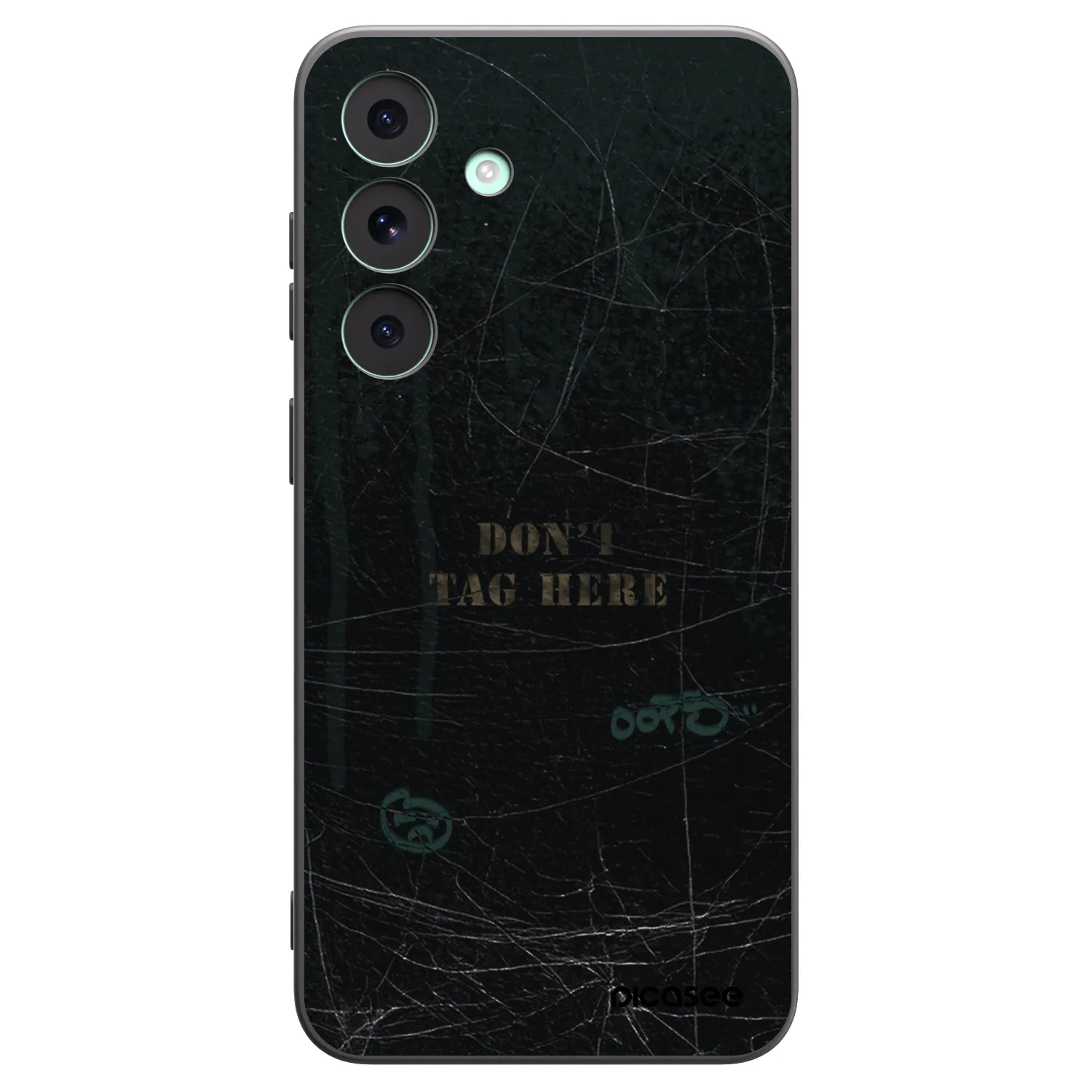 Picasee husă neagră din silicon pentru Samsung Galaxy S26 FE - DON´T TAG