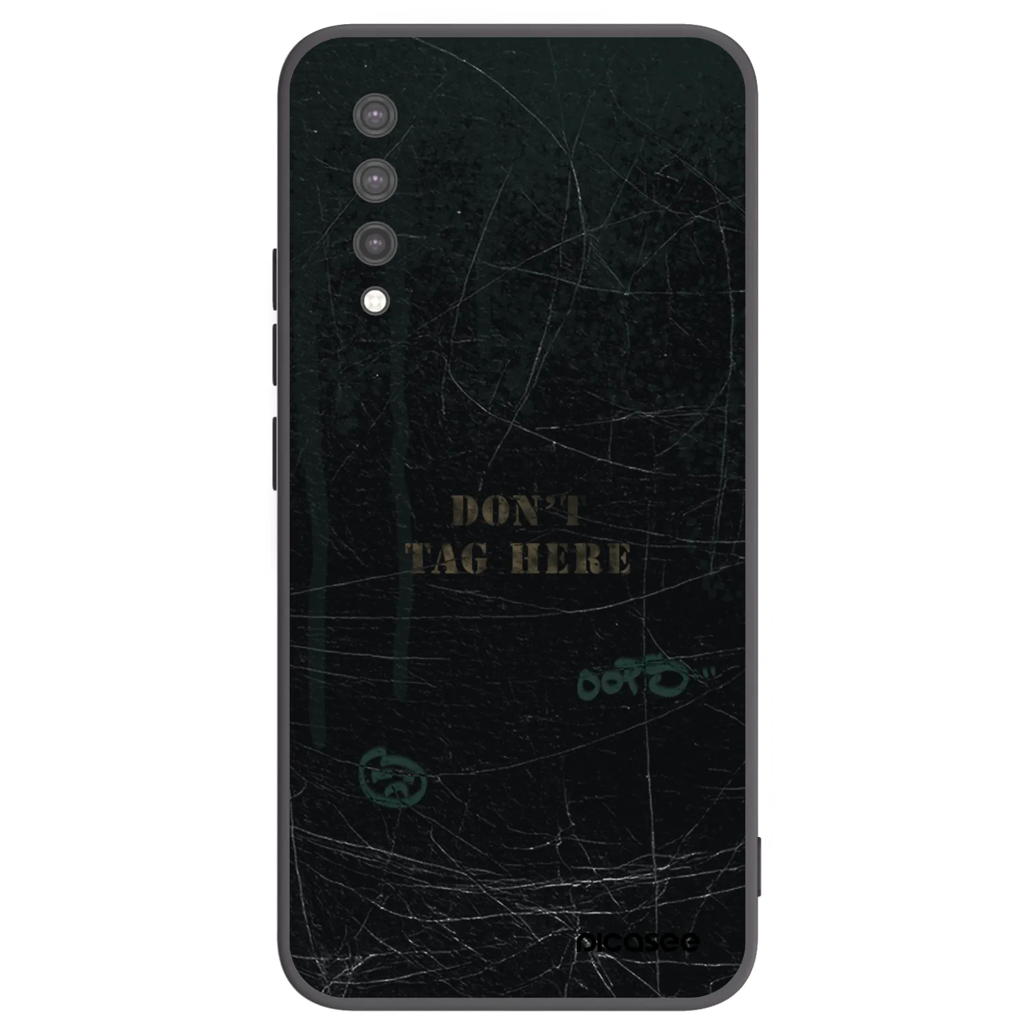 Picasee husă neagră din silicon pentru Xiaomi Mi 9 Lite - DON´T TAG