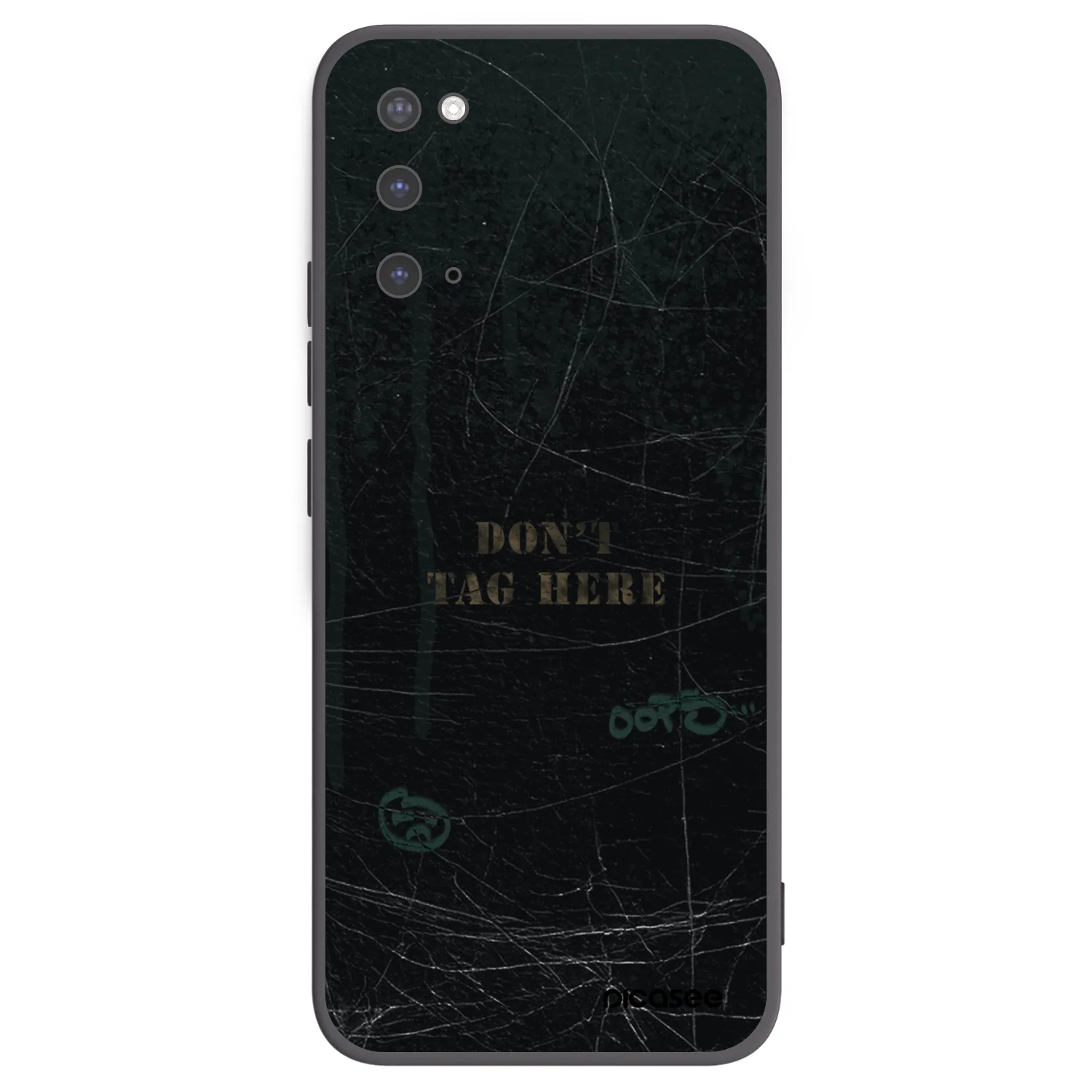 Picasee husă neagră din silicon pentru Samsung Galaxy S20 G980F - DON´T TAG
