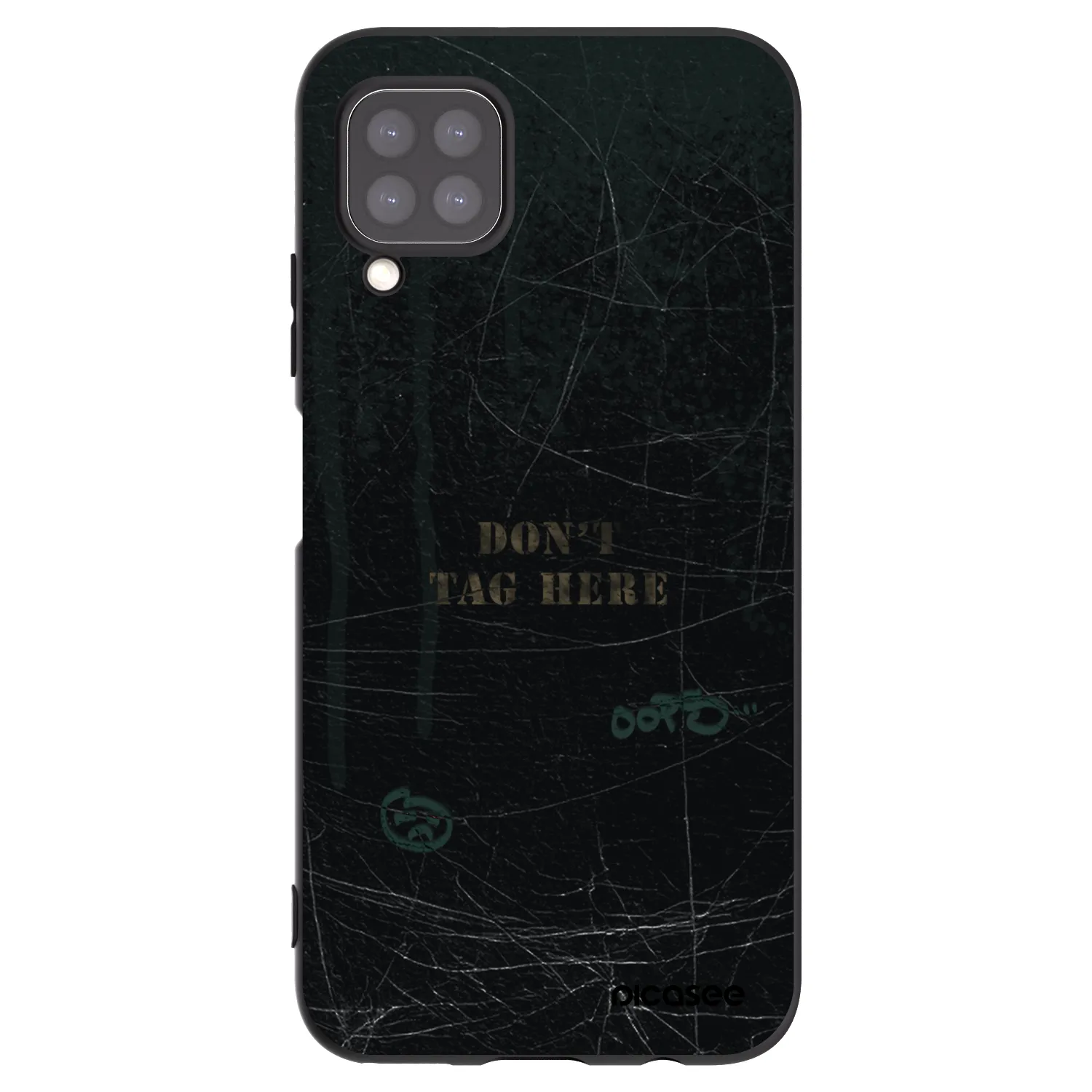 Picasee husă neagră din silicon pentru Huawei P40 Lite - DON´T TAG