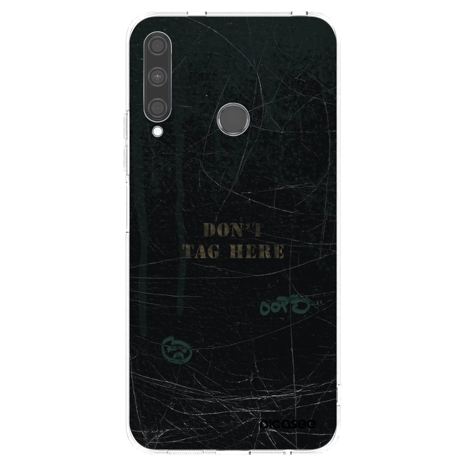 Picasee husă transparentă din silicon pentru Huawei P40 Lite E - DON´T TAG