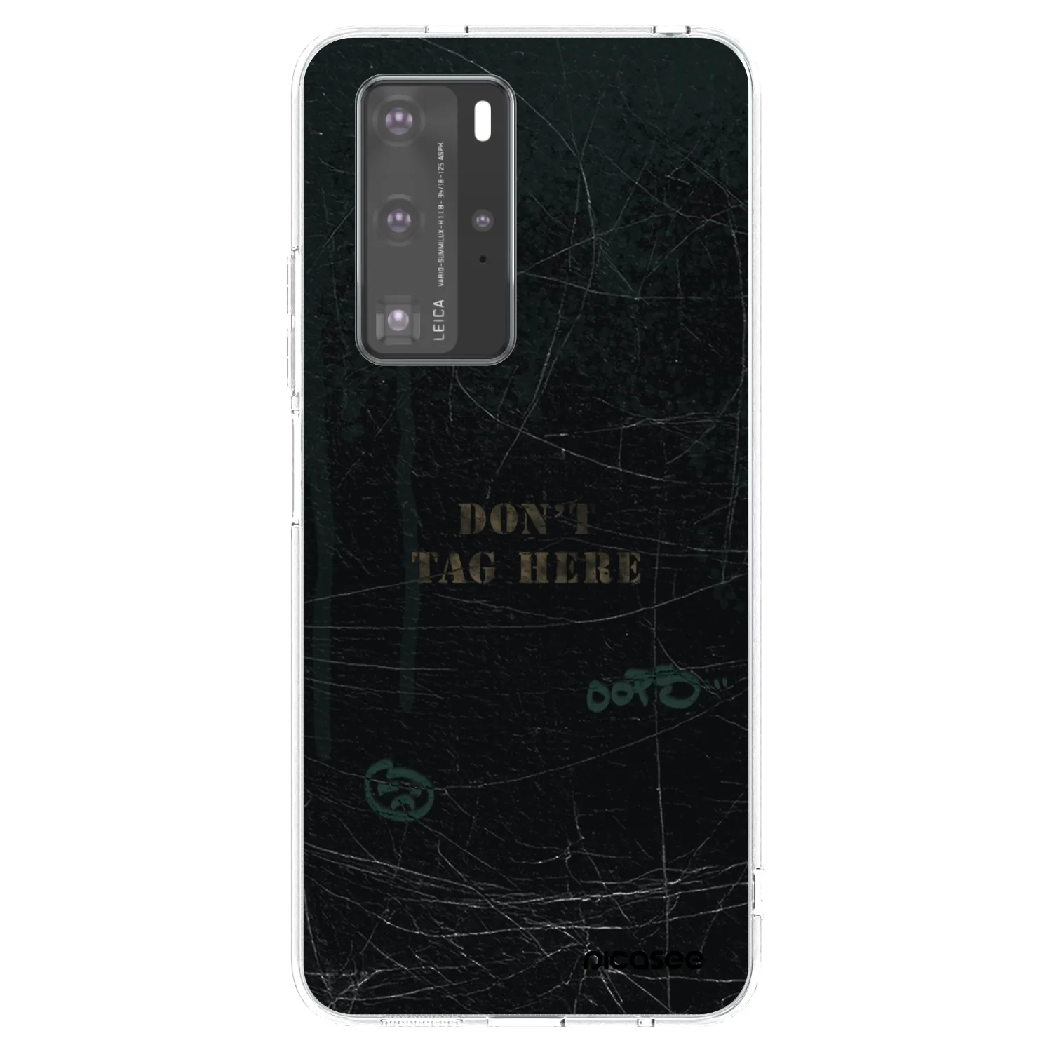 Picasee husă transparentă din silicon pentru Huawei P40 Pro - DON´T TAG