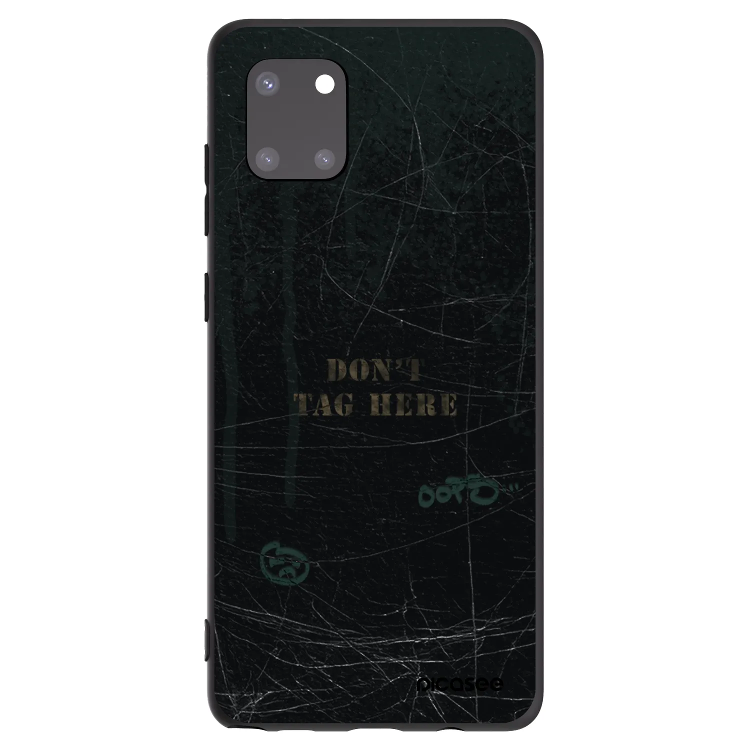 Picasee husă neagră din silicon pentru Samsung Galaxy Note 10 Lite N770F - DON´T TAG