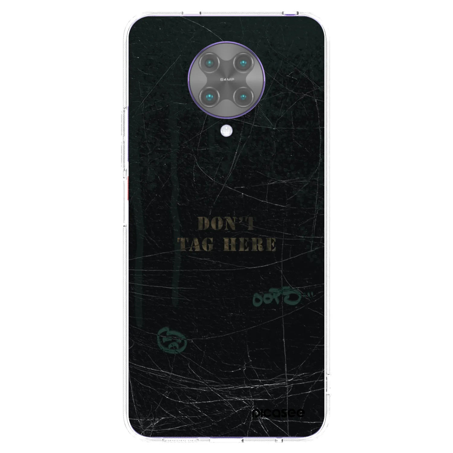 Picasee husă transparentă din silicon pentru Xiaomi Poco F2 Pro - DON´T TAG