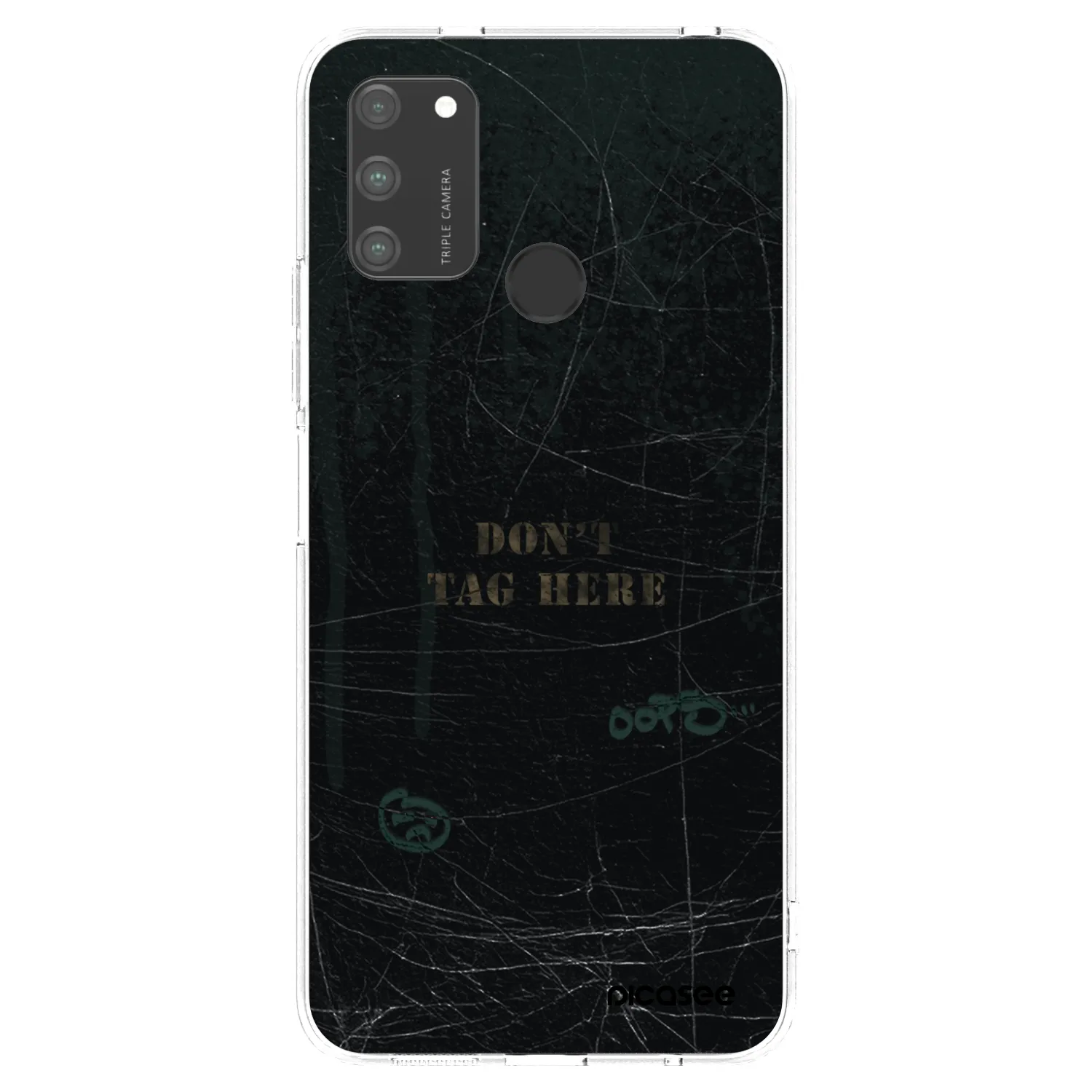 Picasee husă transparentă din silicon pentru Honor 9A - DON´T TAG
