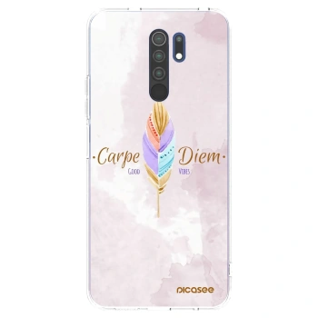 Picasee husă transparentă din silicon pentru Xiaomi Redmi 9 - Carpe Diem