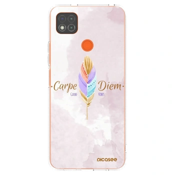 Picasee husă transparentă din silicon pentru Xiaomi Redmi 9C - Carpe Diem