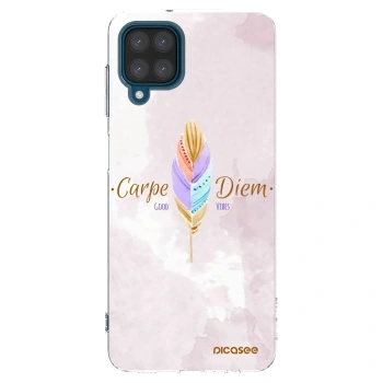 Picasee husă transparentă din silicon pentru Samsung Galaxy A12 A125F - Carpe Diem