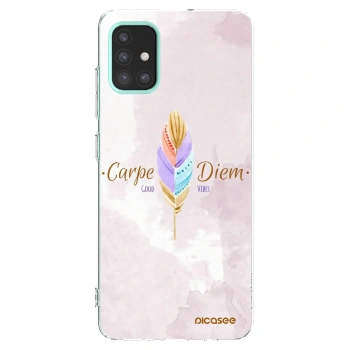Picasee husă transparentă din silicon pentru Samsung Galaxy M31s - Carpe Diem