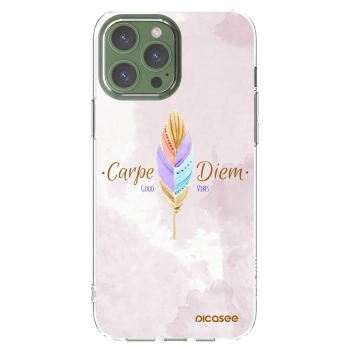 Picasee husă transparentă din silicon pentru Apple iPhone 13 Pro Max - Carpe Diem