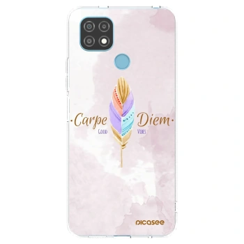 Picasee husă transparentă din silicon pentru Realme C21 - Carpe Diem