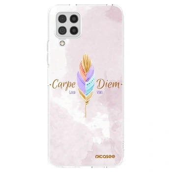 Picasee husă transparentă din silicon pentru Samsung Galaxy A22 A225F 4G - Carpe Diem