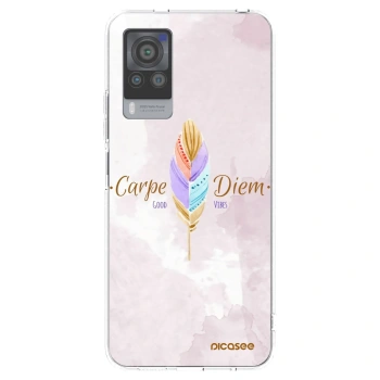 Picasee husă transparentă din silicon pentru Vivo X60 Pro 5G - Carpe Diem