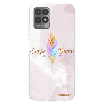 Picasee husă transparentă din silicon pentru Realme 8i - Carpe Diem