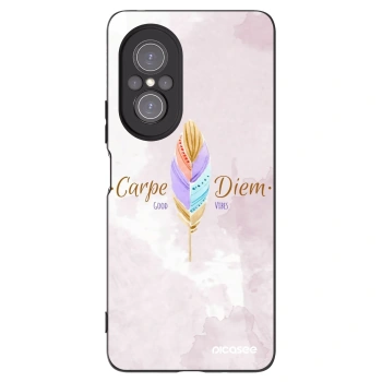 Picasee husă neagră din silicon pentru Huawei Nova 9 SE - Carpe Diem