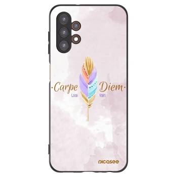 Picasee husă neagră din silicon pentru Samsung Galaxy A13 4G A135 - Carpe Diem