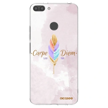 Picasee husă transparentă din silicon pentru Huawei P Smart - Carpe Diem