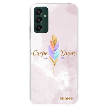 Picasee husă transparentă din silicon pentru Samsung Galaxy M13 M135F - Carpe Diem