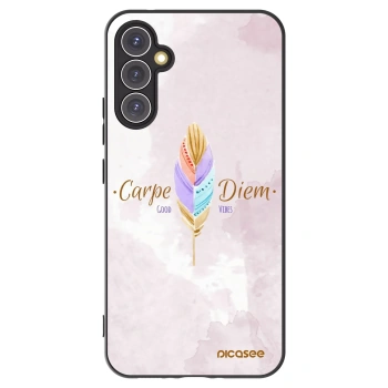 Picasee husă neagră din silicon pentru Samsung Galaxy A34 5G A346B - Carpe Diem