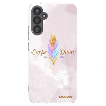 Picasee husă transparentă din silicon pentru Samsung Galaxy A34 5G A346B - Carpe Diem