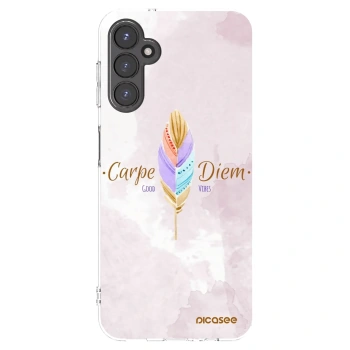 Picasee husă transparentă din silicon pentru Samsung Galaxy A14 5G A146P - Carpe Diem